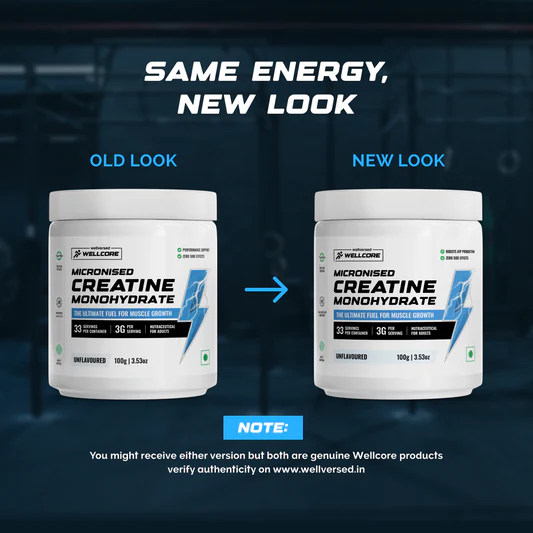 Wellcore - Micronised Creatine Monohydrate (100g, 33 Servings) - Image 2