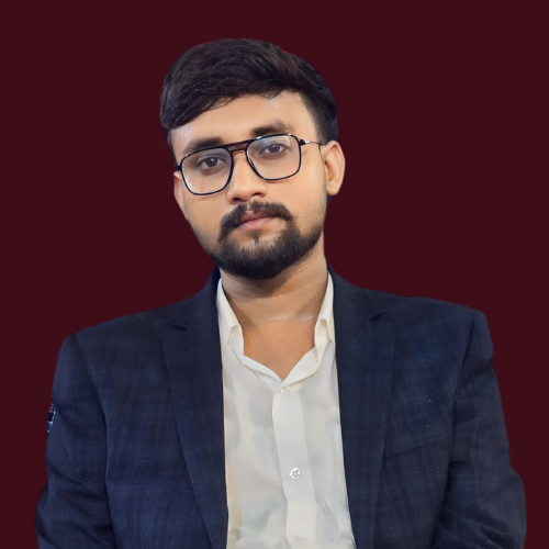 anurag raj, key member of the Athlivia team, posing with confidence in professional attire, symbolizing dedication and passion for health and wellness.