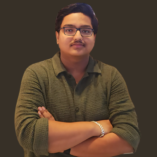 Adarsh Sharma, Founder of Athlivia, posing confidently in professional attire, representing the vision and leadership behind the brand.